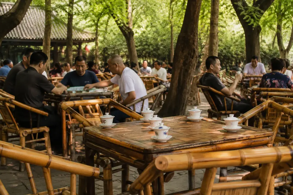 Casa de Té en el Parque del Pueblo