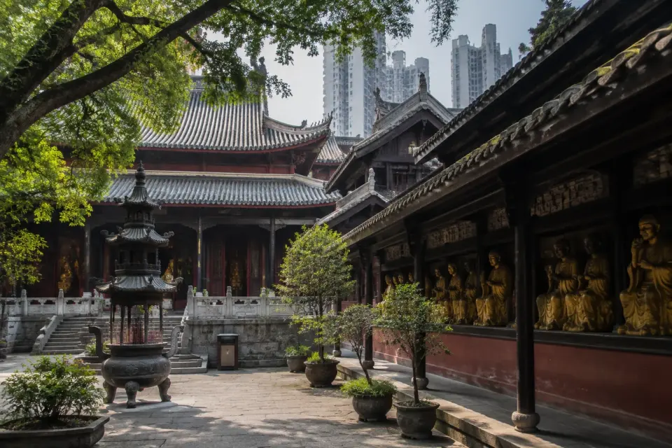 Luohan Si - Templo de los Arhats