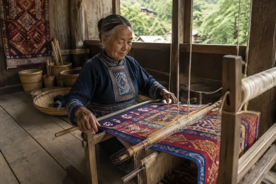 Artesanía tradicional en Furong