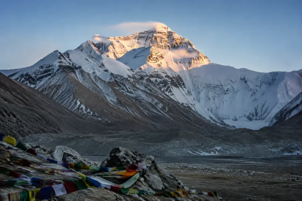 Monte Everest desde Tíbet