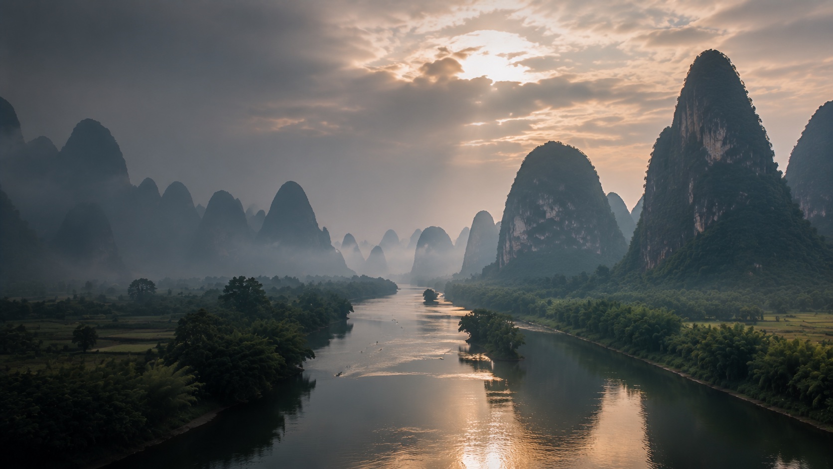 Río Li y Guilin